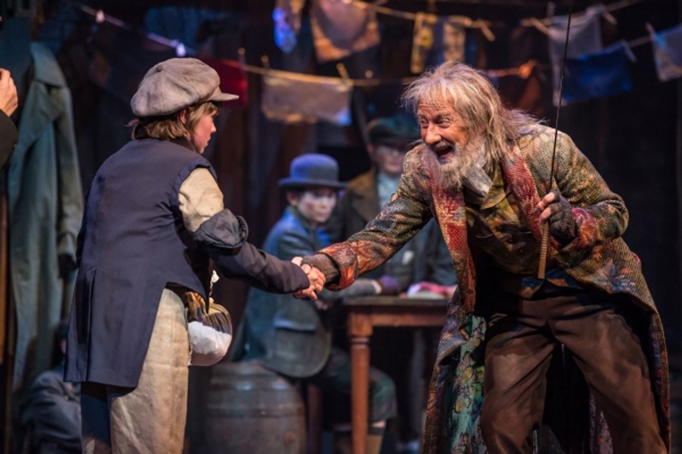 Photo Flash: First Look at David Garrison, Betsy Morgan, Tyler Moran and More in Paper Mill Playhouse's OLIVER! Image