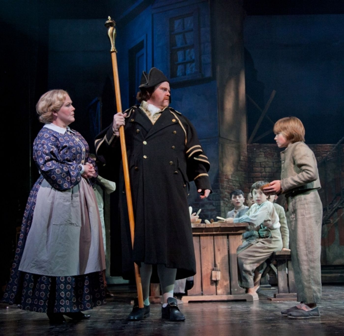 Photo Flash: First Look at David Garrison, Betsy Morgan, Tyler Moran and More in Paper Mill Playhouse's OLIVER! Image
