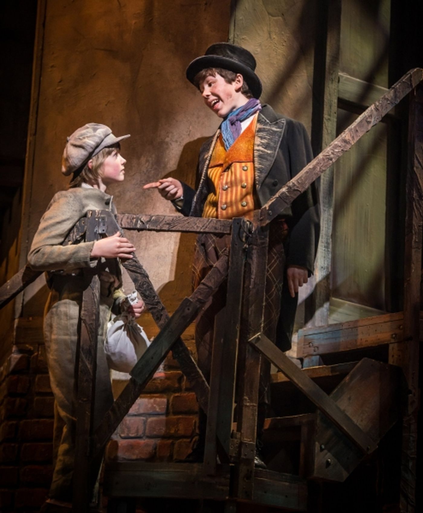 Photo Flash: First Look at David Garrison, Betsy Morgan, Tyler Moran and More in Paper Mill Playhouse's OLIVER! Image