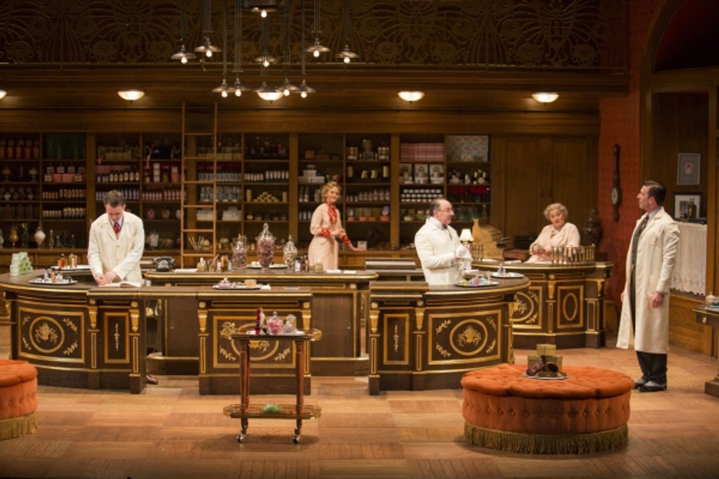 Photo Flash: First Look at Revival of PARFUMERIE, Helmed by Mark Brokaw at the Wallis  Image