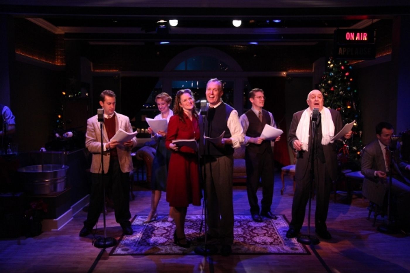 Photo Flash: First Look at American Blues Theater's 2013 IT'S A WONDERFUL LIFE: LIVE IN CHICAGO!  Image