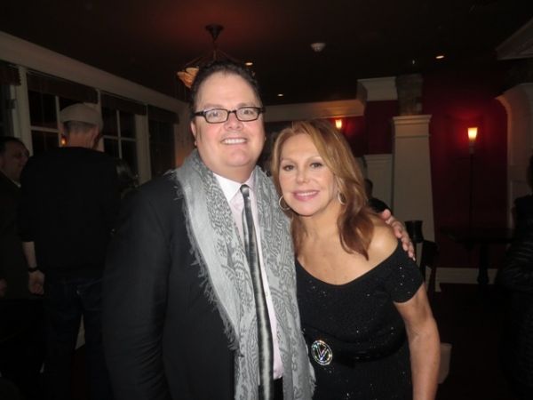 George Street Playhouse Artistic Director David Saint and star Marlo Thomas Photo