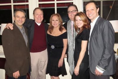 Joe DiPietro, Greg Mullavey, Marlo Thomas, GSP Artistic Director/Director David Saint Photo