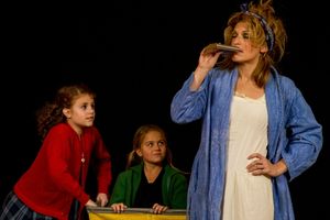 Maryanna Lauter, Hazel Ward, Rachel Biber (Miss Hannigan) @ BroadwayWorld Maryanna Lauter, Hazel Ward, Rachel Biber (Miss Hannigan) Photo