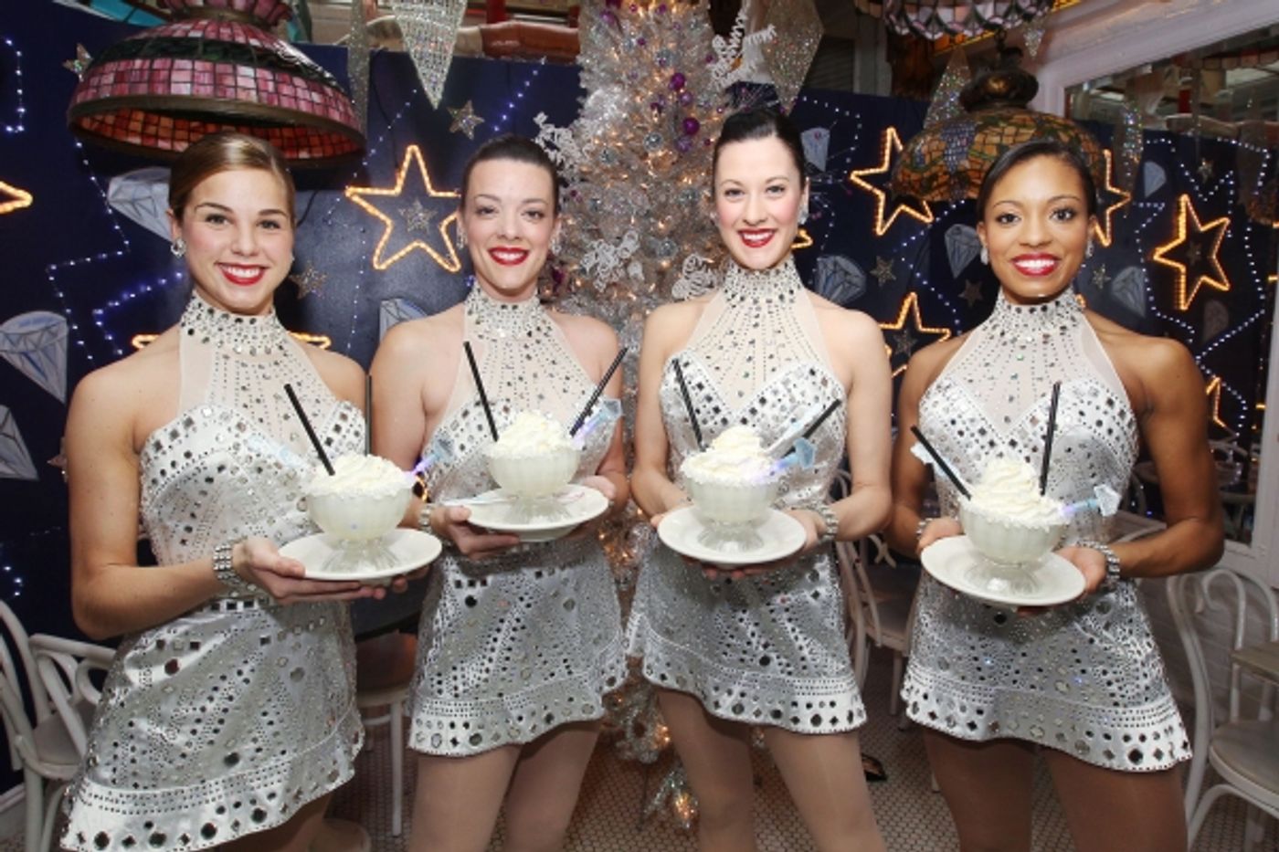 Photo Flash: The Rockettes and Serendipity 3 Unveil 'Snow Frrrozen White Chocolate' Treat  Image