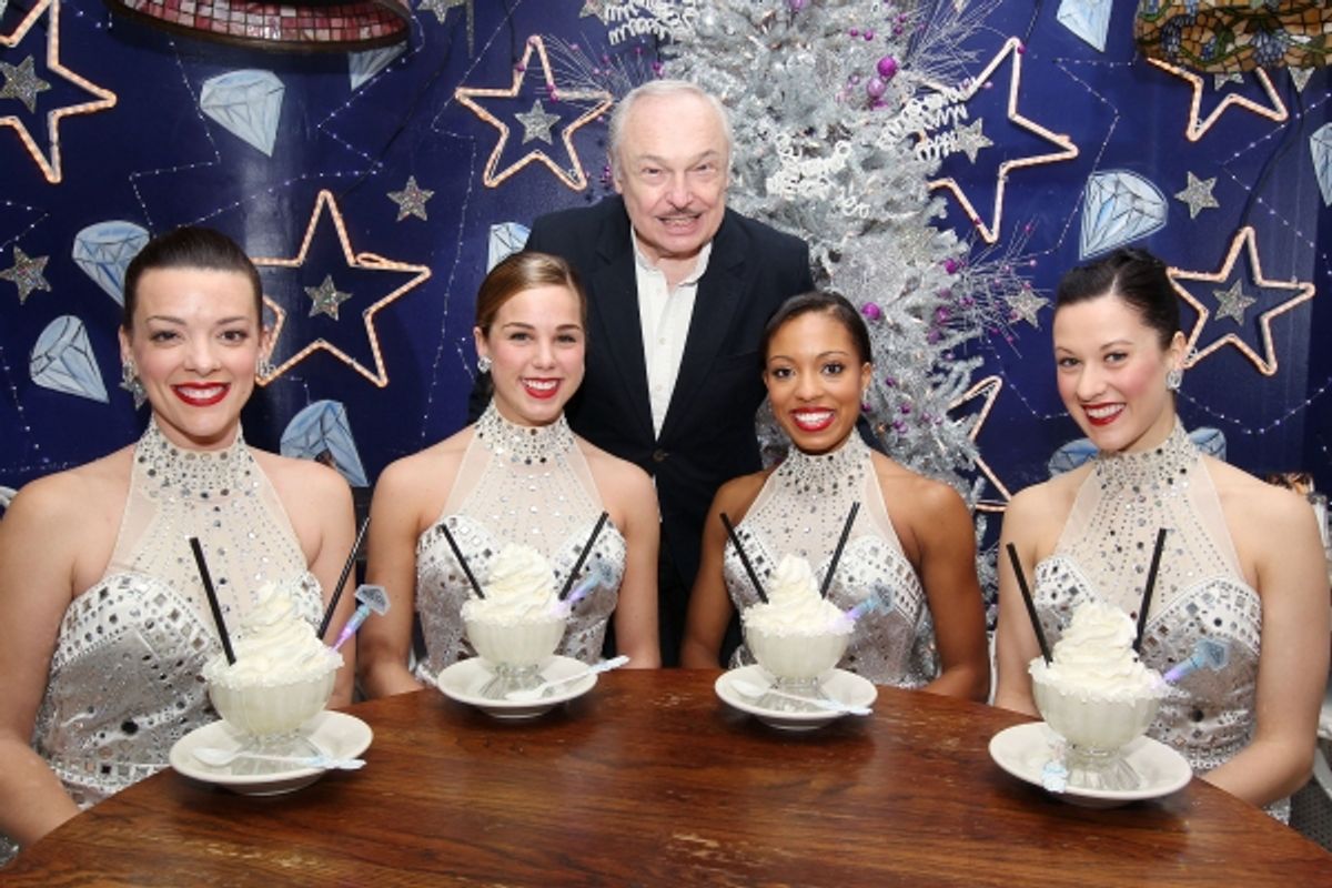 The Rockettes with Serendipity 3 Owner Stephen Bruce at 