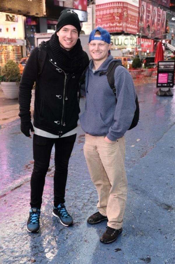 Derek Mitchell (choreographer) and Alex Washer Photo