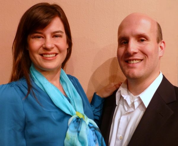 Miss Teaford (Jennifer Sperry) hopes Mr.s Potcher (Dylan Bailey) will change his mind Photo