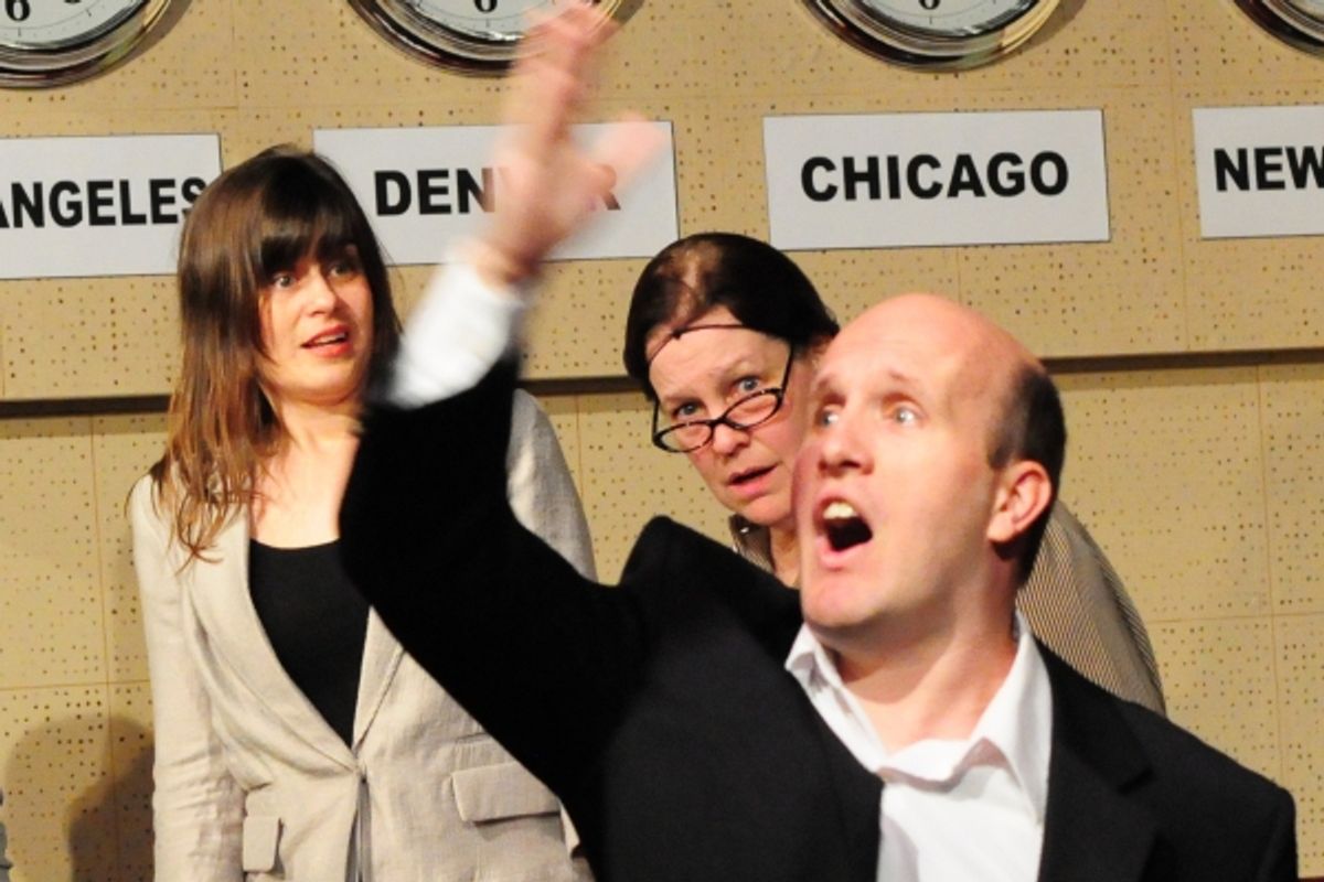 Jennifer Sperry, Valerie Ruel, Dylan Bailey at 