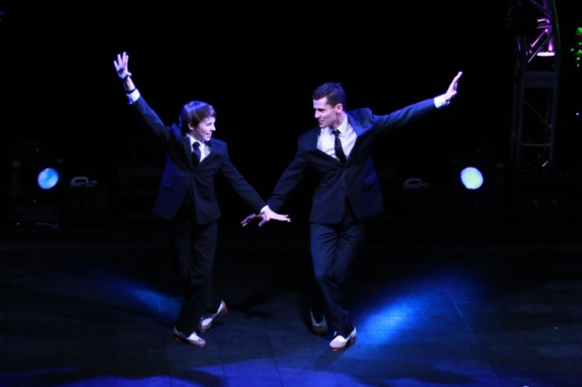 Sam Faulkner and Luke Hawkins at 