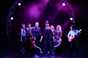 Donnie Kehr and students Photo