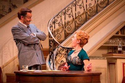 Ed Devery (Mark Benninghofen) and Billie Dawn (Alexis Bronkovic) Photo