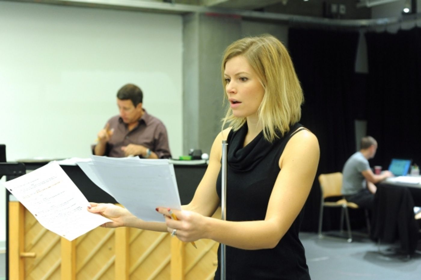 Photo Flash: In Rehearsal with Geoff Packard, Lauren Molina and More in MEET ME IN ST. LOUIS at Bucks County Playhouse  Image