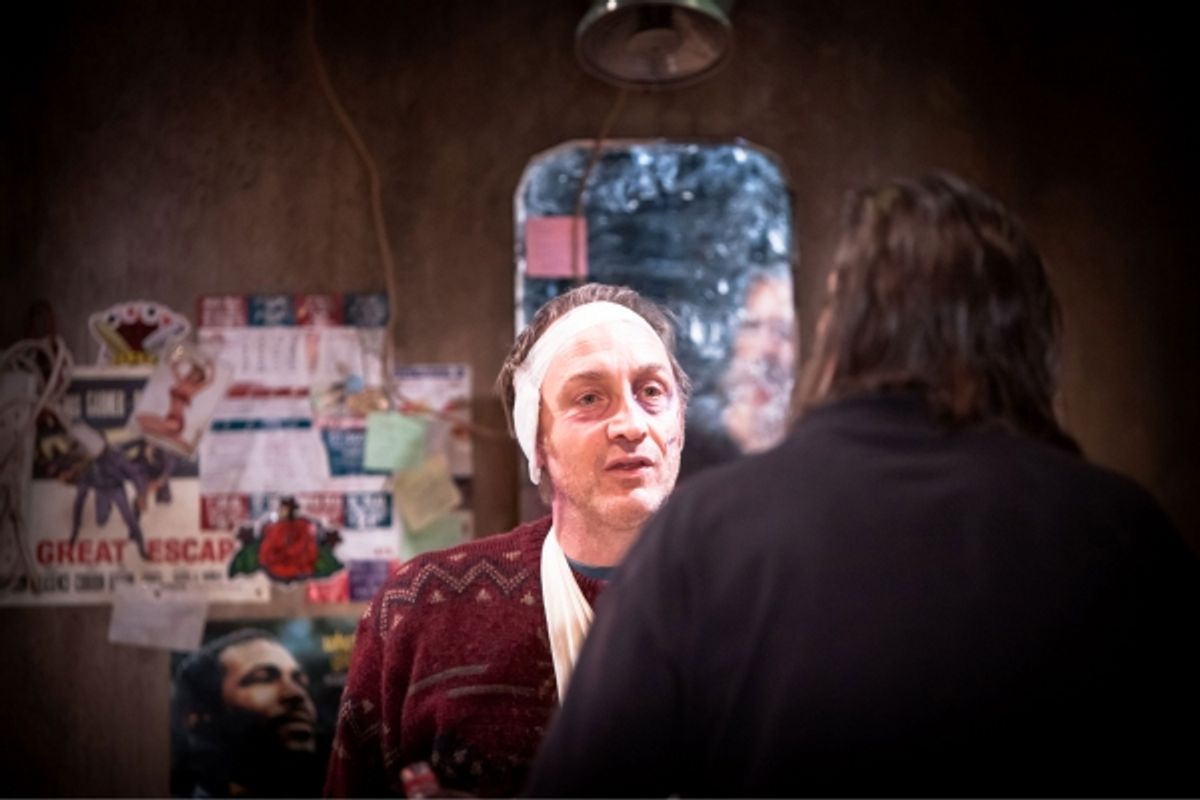 Michael McElhatton and Ciaran Hinds at 