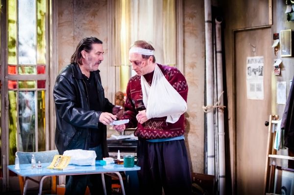 Ciaran Hinds and Michael McElhatton Photo