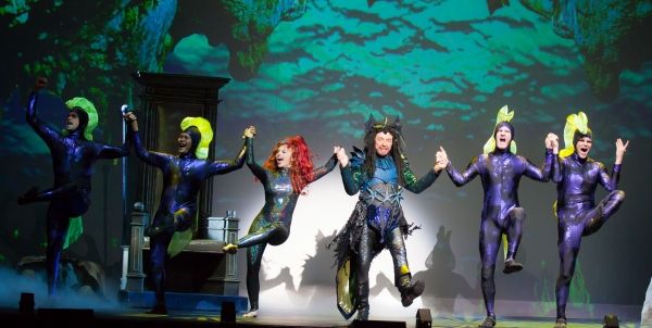 Jordan Clark, Ross Petty and the Cast of THE LITTLE MERMAID Photo