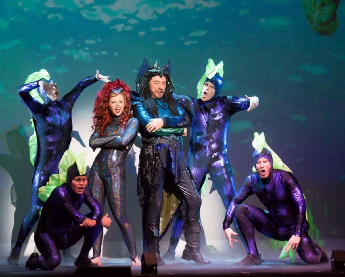 Jordan Clark, Ross Petty and the Cast of THE LITTLE MERMAID at 