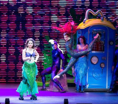 Chilina Kennedy, Jordan Clark and the Cast of THE LITTLE MERMAID Photo