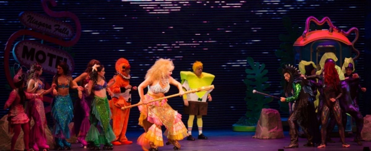 Dan Chameroy, Ross Petty and the Cast of THE LITTLE MERMAID at 