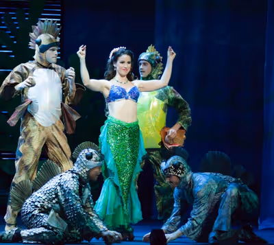 Chilina Kennedy and the Cast of THE LITTLE MERMAID Photo