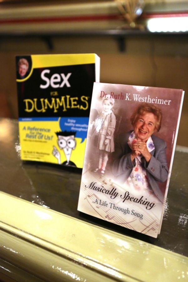Dr. Ruth K. Westheimer hosts a special ''Becoming Dr. Ruth'' book signing Photo