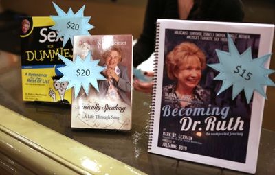 Dr. Ruth K. Westheimer hosts a special ''Becoming Dr. Ruth'' book signing Photo