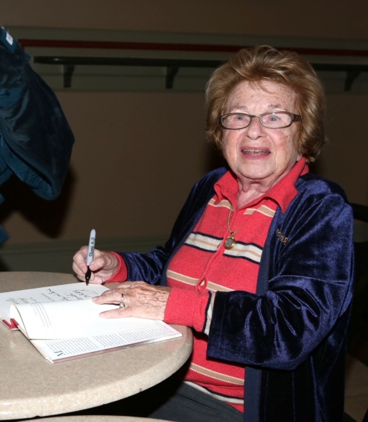 Dr. Ruth K. Westheimer  at 