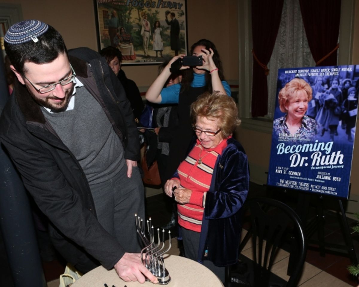 Dr. Ruth K. Westheimer at 