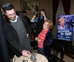 Dr. Ruth K. Westheimer hosts a special ''Becoming Dr. Ruth'' book signing session on  Photo