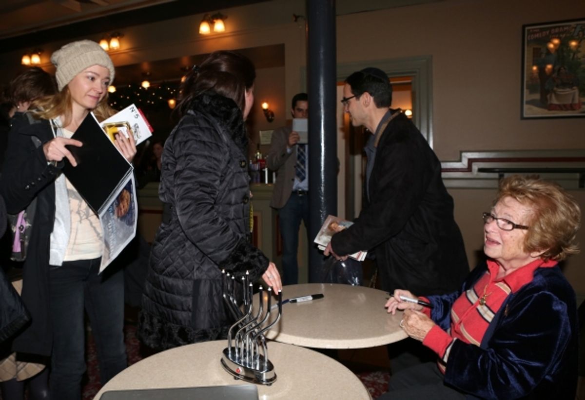 Dr. Ruth K. Westheimer  at 