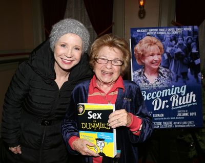 Debra Jo Rupp and Dr. Ruth K. Westheimer  Photo