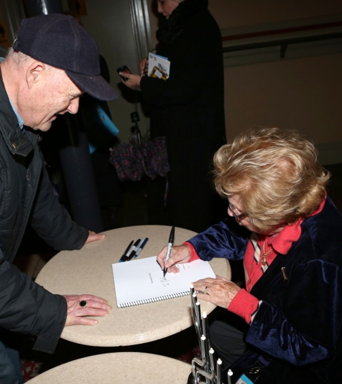 Dr. Ruth K. Westheimer at 