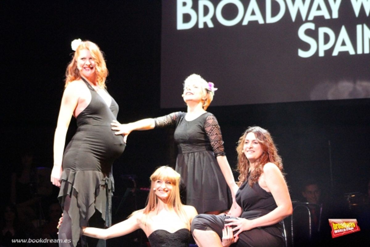 Miryam Madrid, Marchu Lorente, Laura CastrillÃ'Â³n y Sara PÃ'Â©rez at 