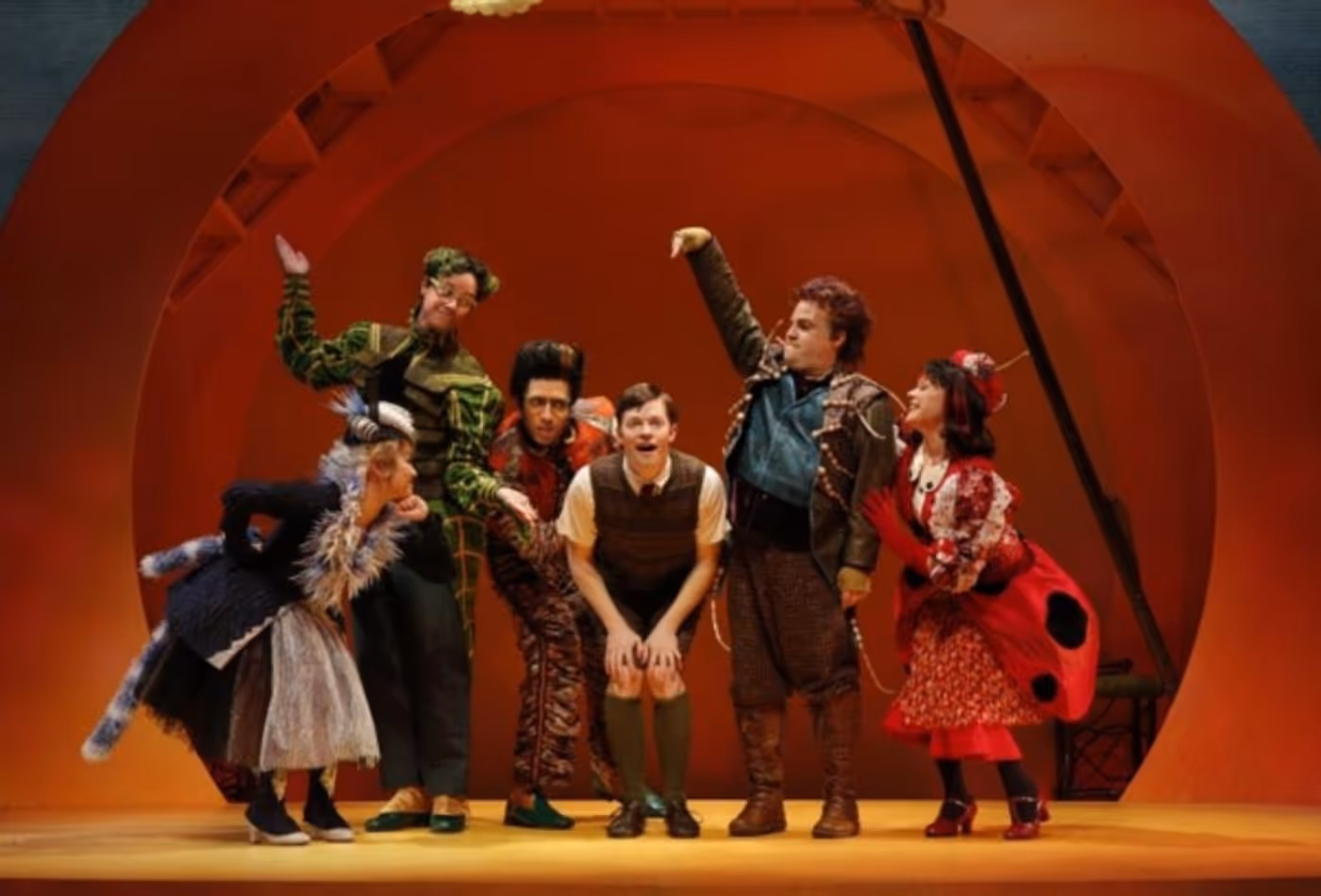 Photo Flash: First Look at Mike Spee, Kendra Kassebaum & More in JAMES AND THE GIANT PEACH World Premiere! Image