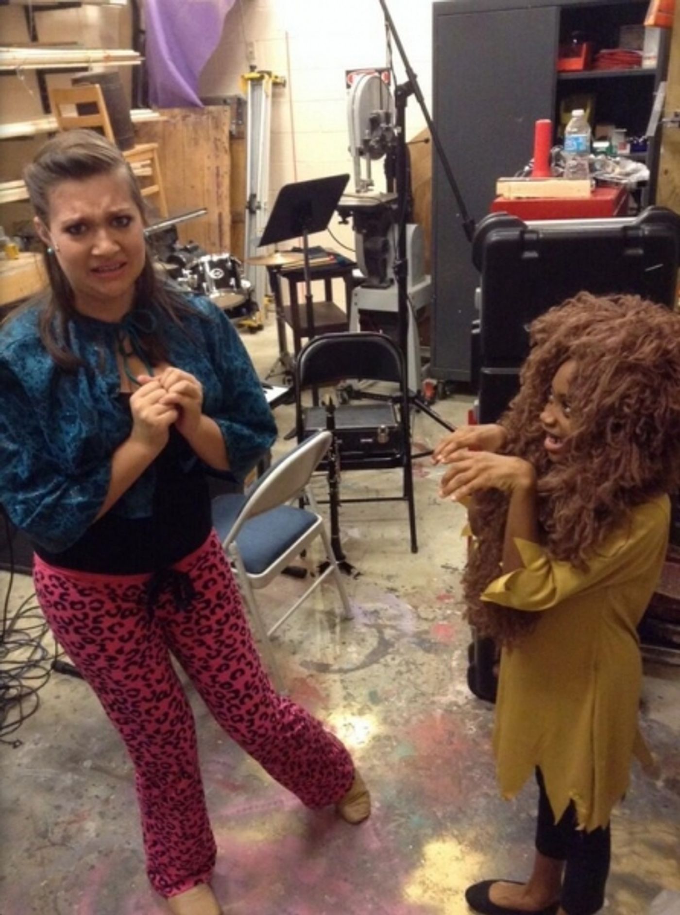 Photo Flash: Saturday Intermission Pics, Nov 30 - KINKY BOOTS, THE FANTASTICKS, 'HAPPY FELLA' and More Celebrate Turkey Day!  Image