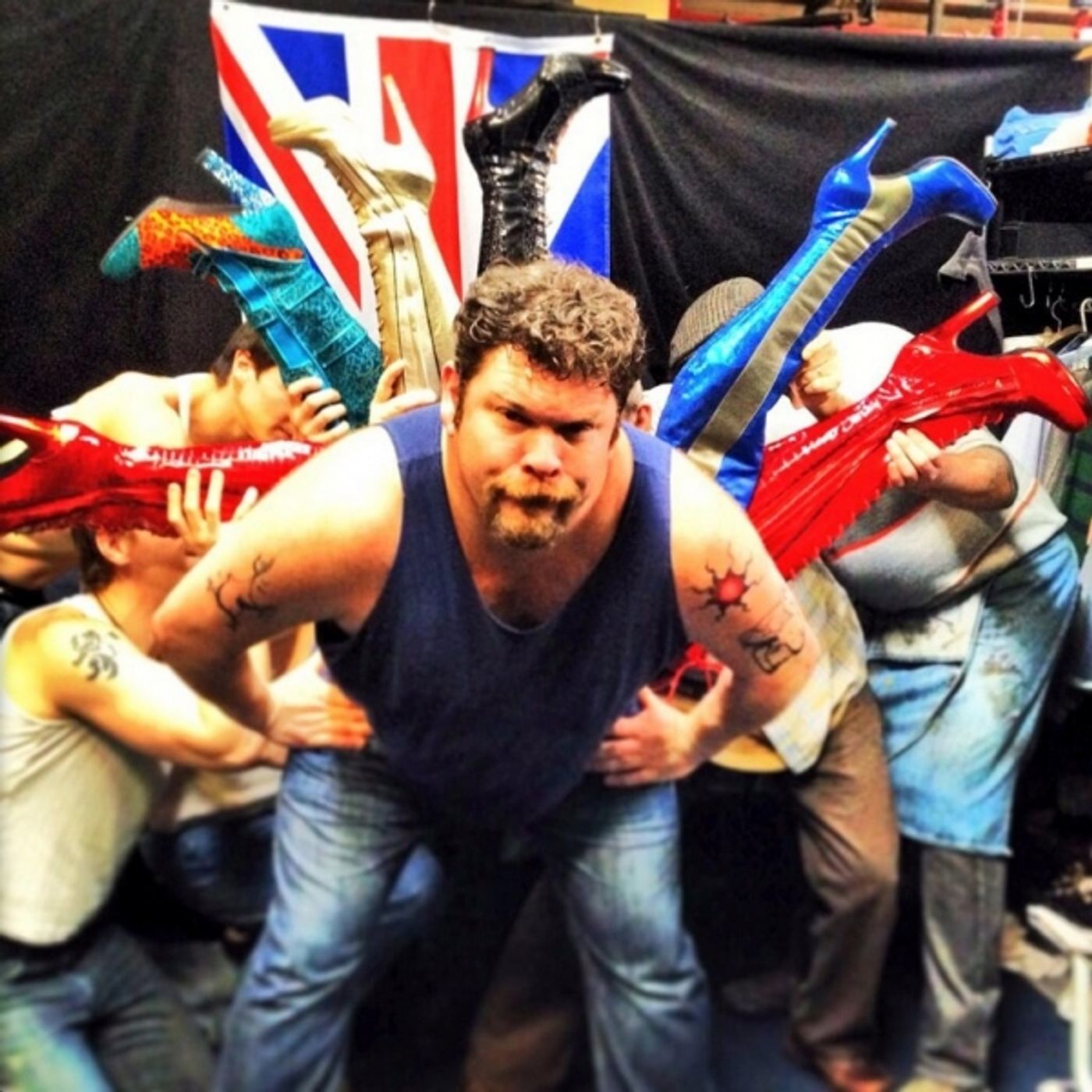 Photo Flash: Saturday Intermission Pics, Nov 30 - KINKY BOOTS, THE FANTASTICKS, 'HAPPY FELLA' and More Celebrate Turkey Day!  Image