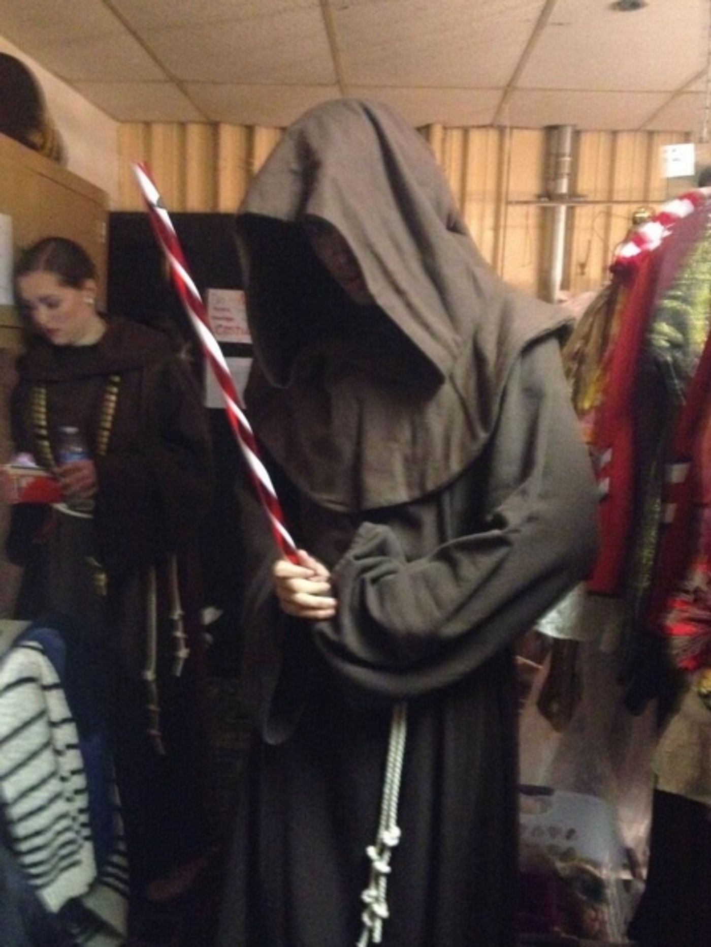 Photo Flash: Saturday Intermission Pics - Nov. 30 - Part 2 - THE PHANTOM OF THE OPERA Tour Cast Parades Paper Faces; Plus BIG FISH, CINDERELLA & More!  Image