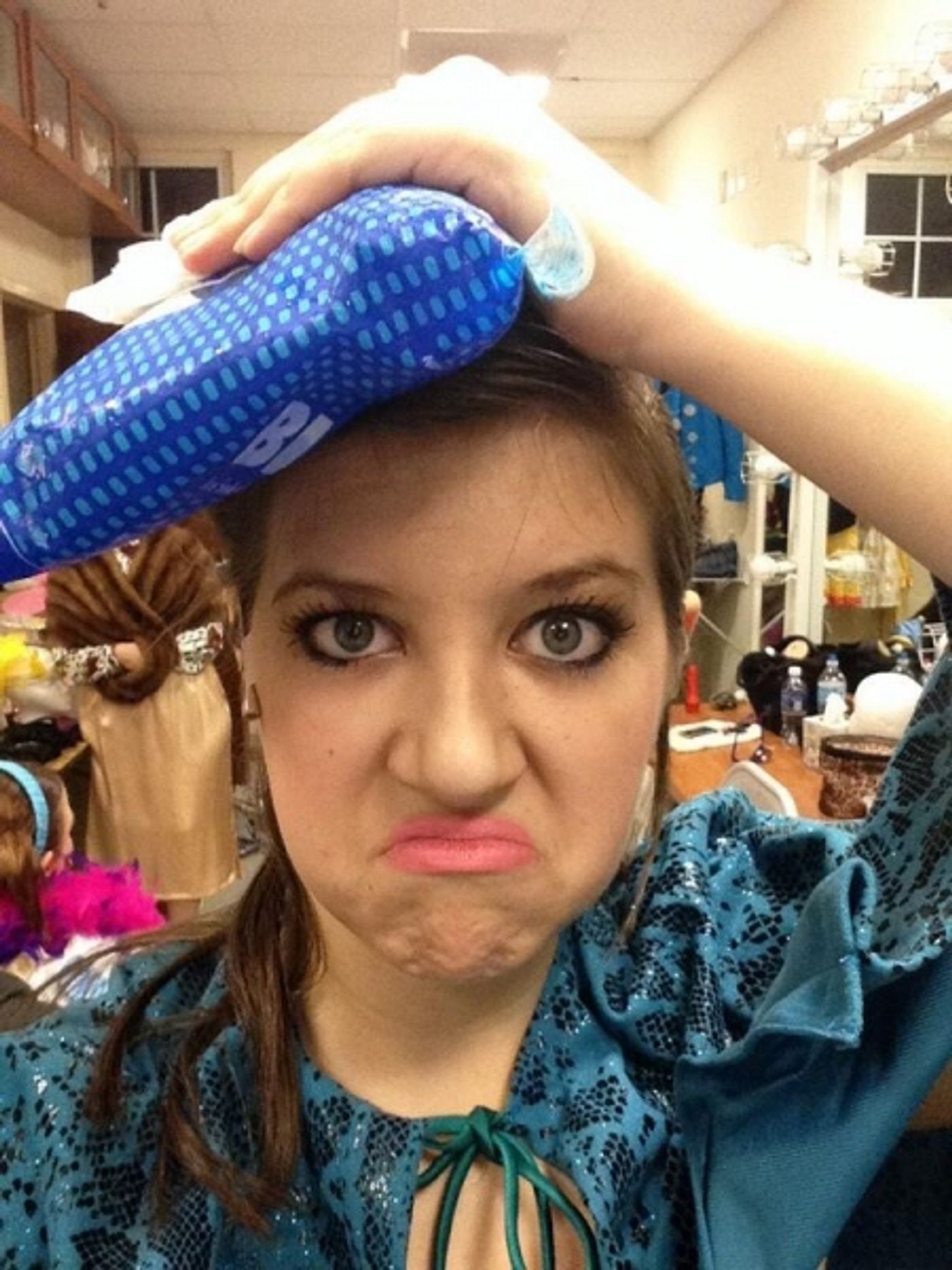 Photo Flash: Saturday Intermission Pics - Nov. 30 - Part 2 - THE PHANTOM OF THE OPERA Tour Cast Parades Paper Faces; Plus BIG FISH, CINDERELLA & More!  Image