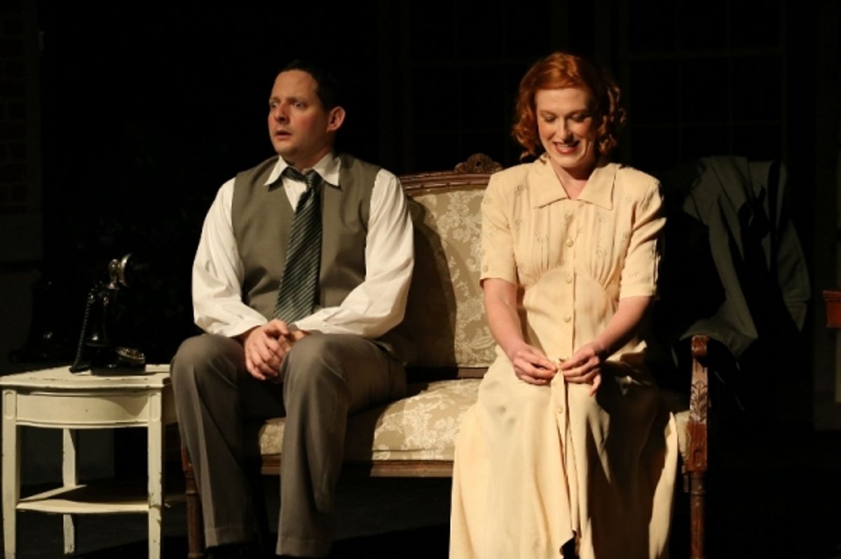 Andrew Fry as The Superintendent and Gary Spees as Clarence at 