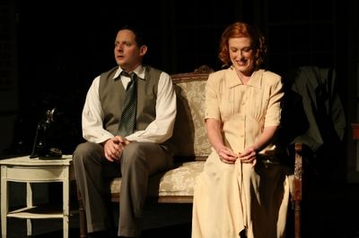 Andrew Fry as The Superintendent and Gary Spees as Clarence Photo