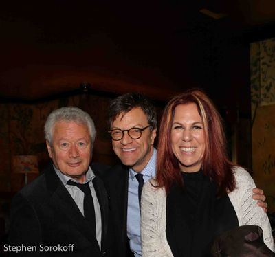 Stephen Sorokoff, Jim Caruso, Victoria Shaw Photo