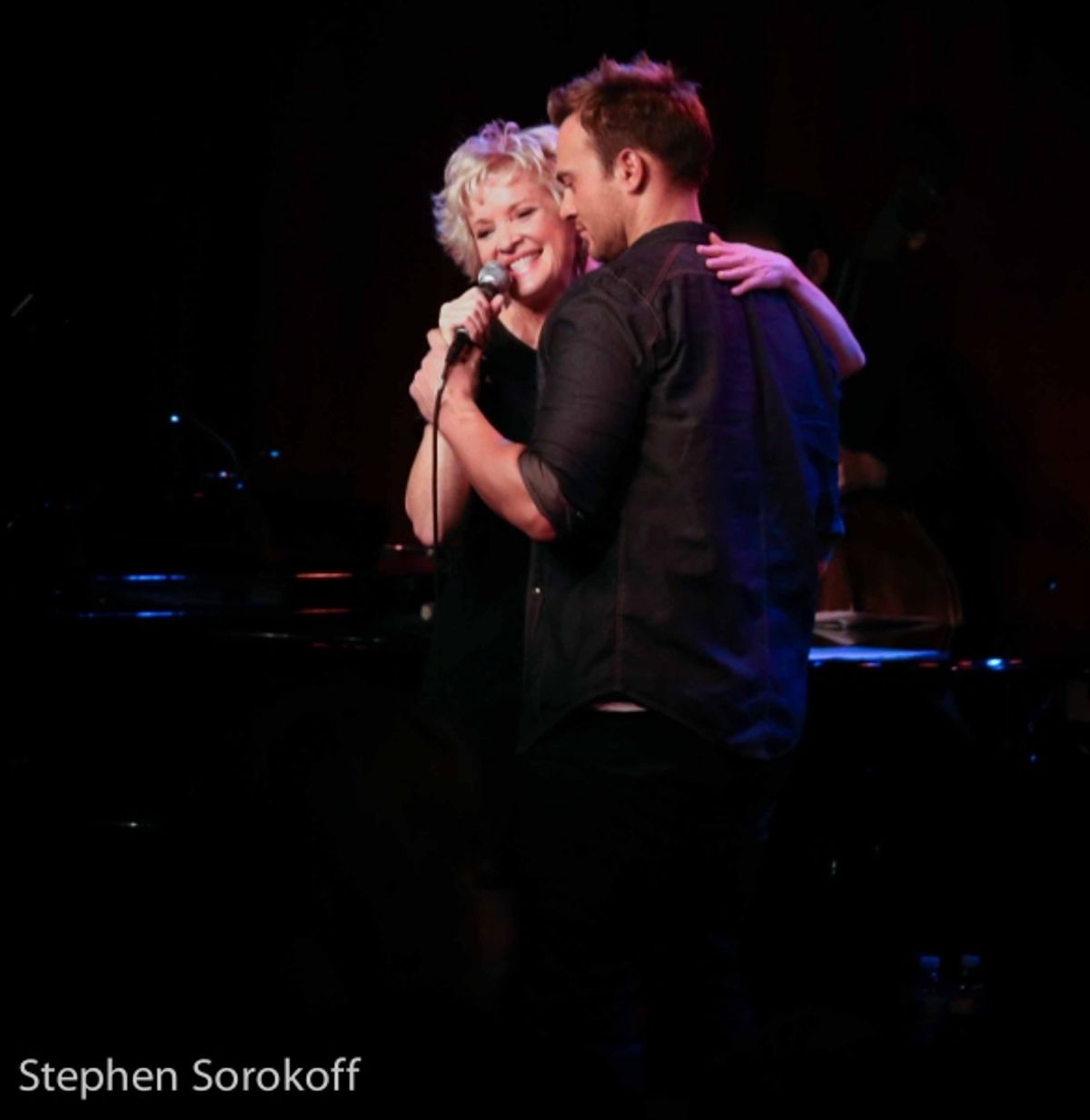 Christine Ebersole, Cheyenne Jackson at 