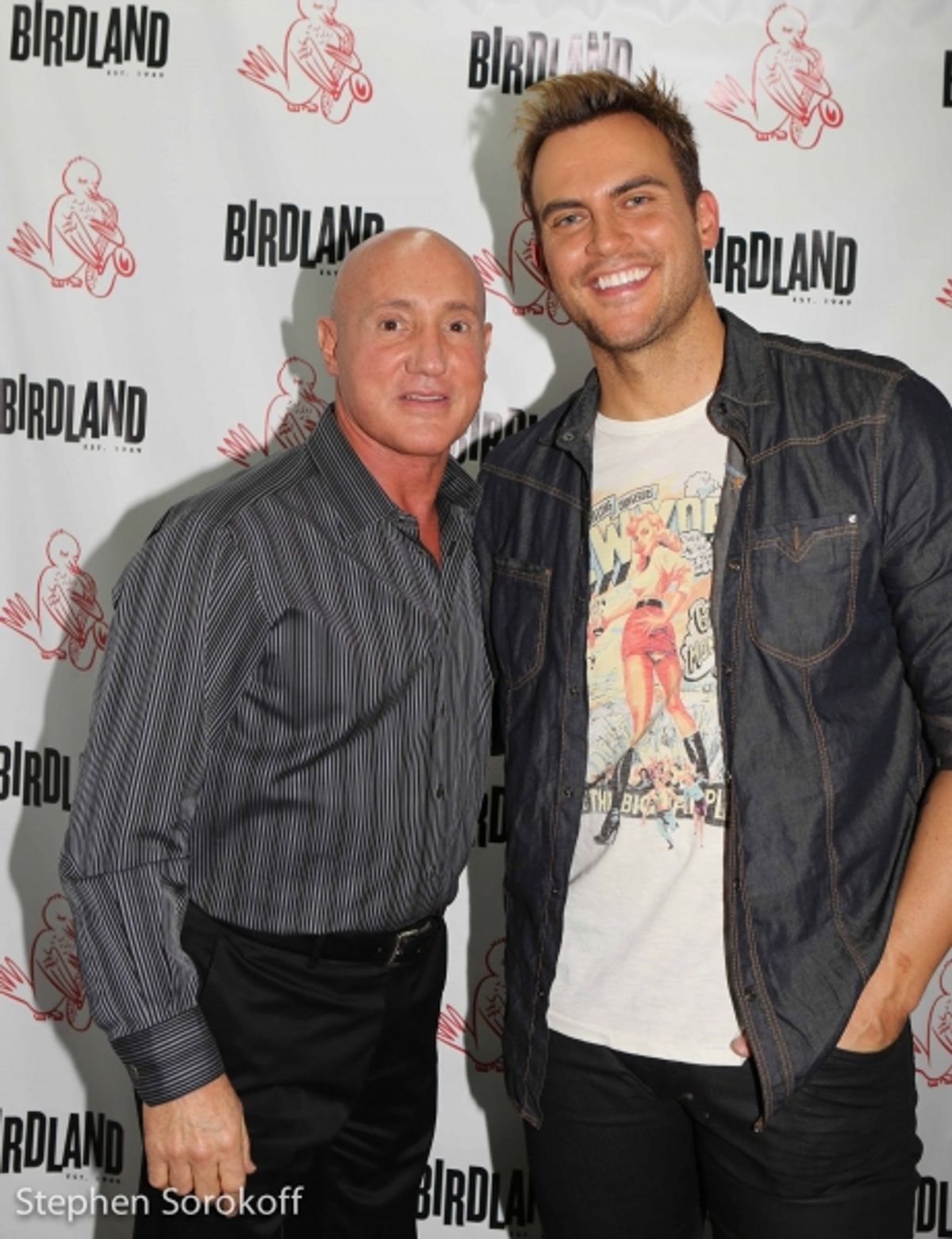 Gianni Valenti, Cheyenne Jackson at 