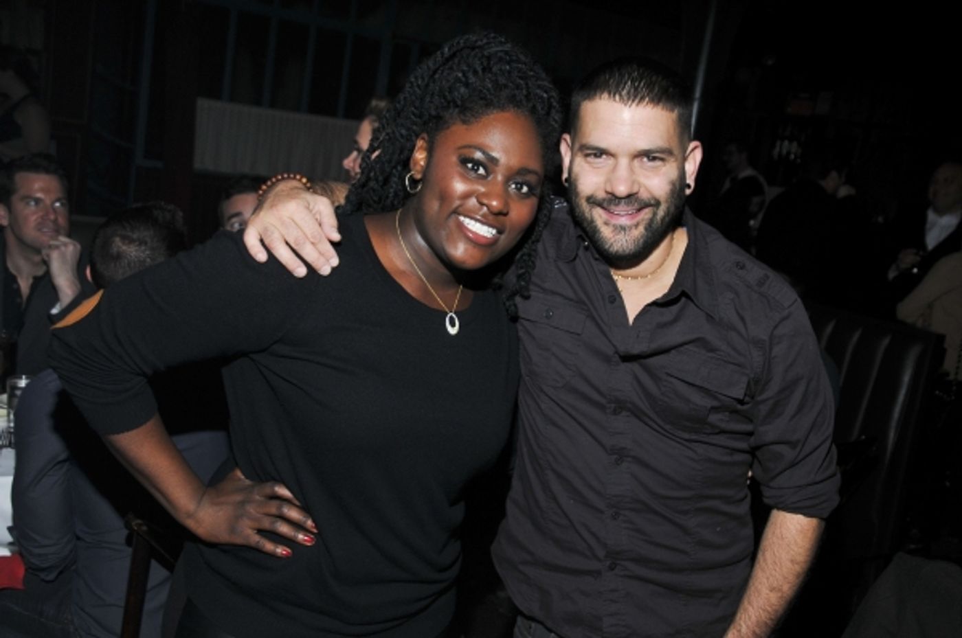 Photo Flash: Laura Osnes, Guillermo Diaz & More Dine at The Heath on Opening Night!  Image