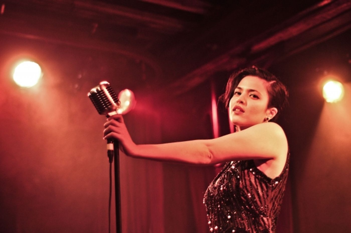 Photo Flash: Laura Osnes, Guillermo Diaz & More Dine at The Heath on Opening Night!  Image