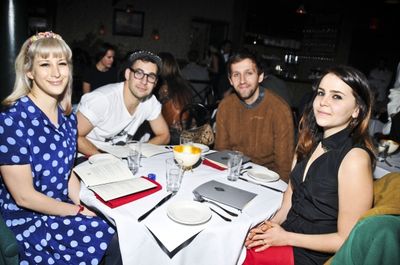 Rachel Antonoff, Jack Antonoff, Andrew Dost, Mae Whitman Photo