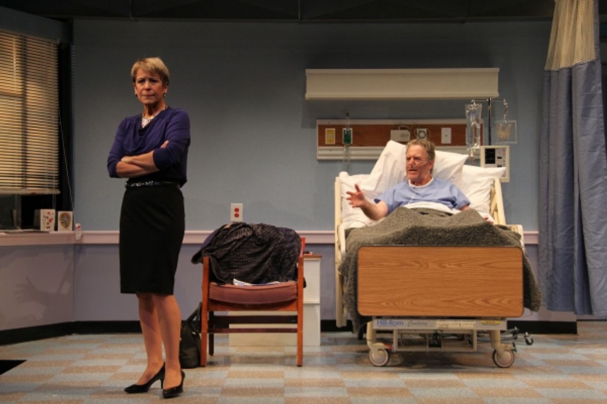 Naomi Jacobson (Rita) and John Lescault (Ben) at 