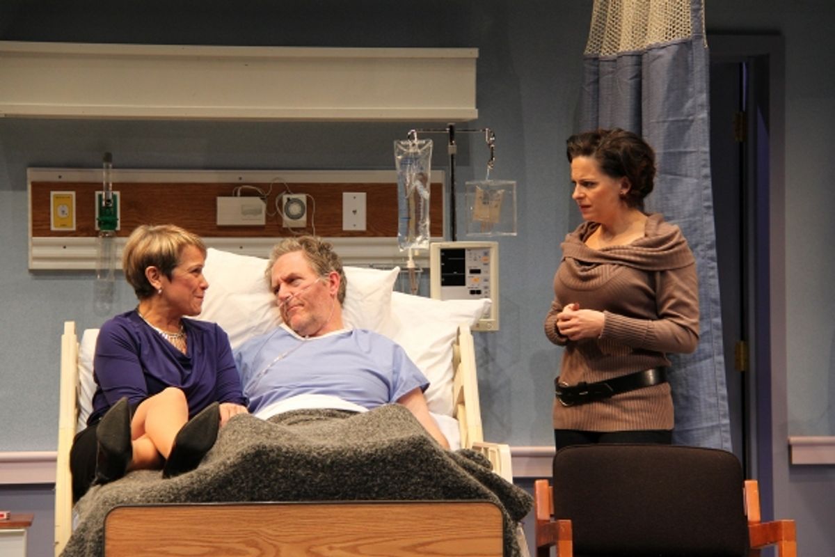 Naomi Jacobson (Rita), John Lescault (Ben), and Kimberly Gilbert (Lisa) at 