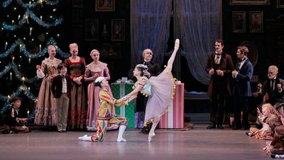 Jenelle Manzi and Likolani Brown as the Harlequin and Columbine Photo