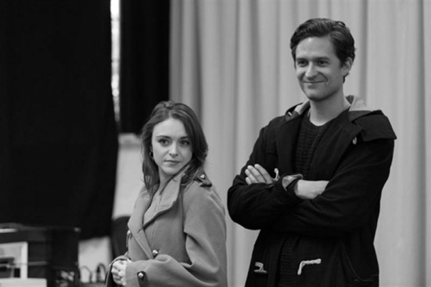 Photo Flash: In Rehearsal with DOCTOR WHO's Matt Smith & More for AMERICAN PSYCHO  Image
